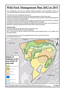 Wild Park Management Plan 2012 to 2022