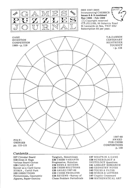 The Games and Puzzles Journal, #8+9