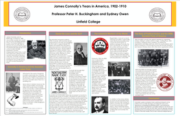 James Connolly's Years in America, 1902-1910