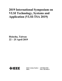 Vlsi-Tsa 2019)