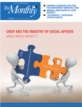 Undp and the Ministry of Social Affairs Who Pays What ?
