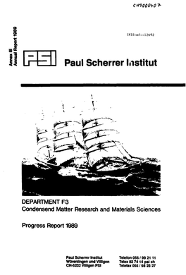 Paul Scherrer Institut