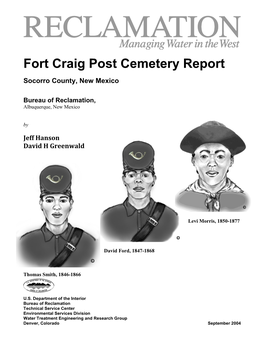 Fort Craig Post Cemetery Report