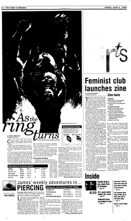 Feminist Club Launches Zine
