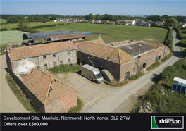 Development Site, Manfield, Richmond, North Yorks, DL2