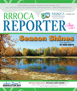 RRROCA Reporter October 2016