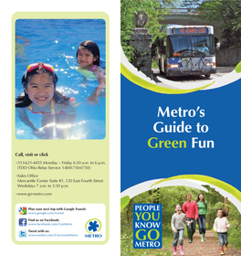 Metro's Guide to Green