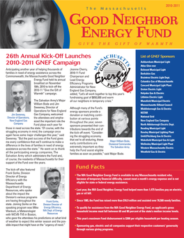 Good Neighbor Energy Fund Give the Gift of Warmth