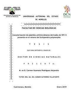 Facultad De Ciencias Biológicas