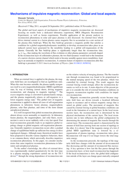 Mechanisms of Impulsive Magnetic