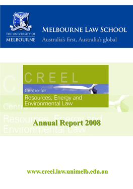 CREEL Annual Report 2008