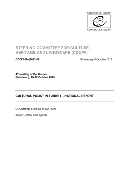 Steering Committee for Culture, Heritage and Landscape (Cdcpp)