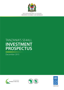 Tanzania Investment Prospectus