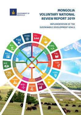 Mongolia Government of Mongolia Voluntary National Government of Mongolia Review 2019