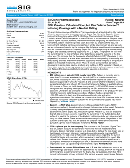 Susquehanna Financial Group, LLLP, Member FINRA Biotechnology