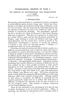 Reactions Genetically Might Lead One to Deduce That Both Types of of Phasic Development Is Not of Universal Application. Aitken