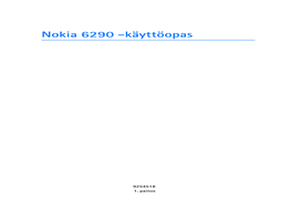 Nokia 6290 -Käyttöopas