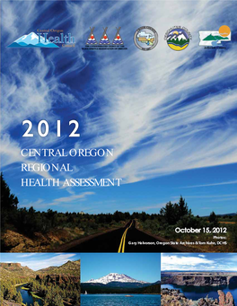 Central Oregon Regional Health Assessment 2012, INTRODUCTION