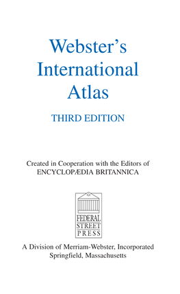 Webster's International Atlas