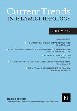 Currenttrends in ISLAMIST IDEOLOGY