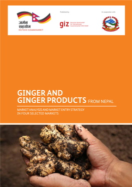 Ginger and Ginger Products from Nepal