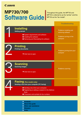 MP730/700 Software Guide