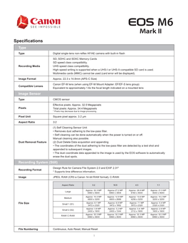 Specifications Type Type Digital Single-Lens Non-Reflex AF/AE Camera with Built-In Flash