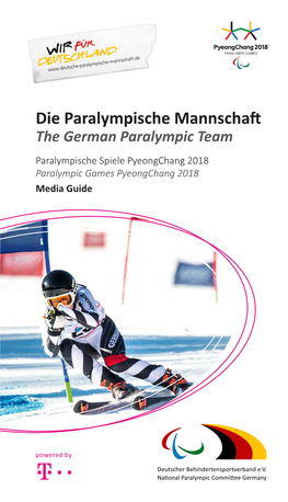 Die Paralympische Mannschaft · the German Paralympic Team – Media