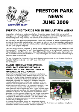 Preston Park News June 2009