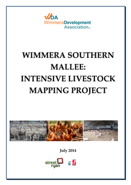 Wimmera Southern Mallee Intensive Livestock Mapping Report, 2014