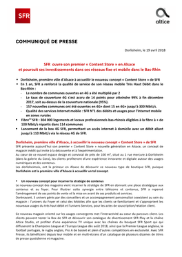 Communiqué De Presse