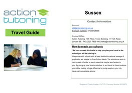 Travel Guide Sussex