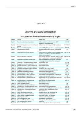 Sources and Data Description