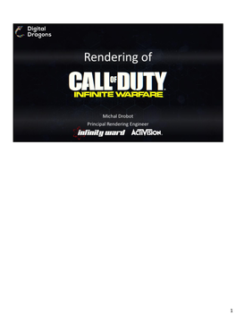 Rendering of COD:IW