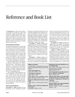 Reference and Book List, Volume 46, Number 10