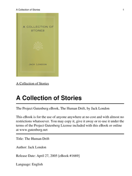 A Collection of Stories 1