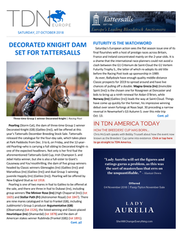 Decorated Knight Dam Set for Tattersalls Cont