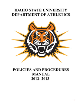 Policies and Procedures Manual