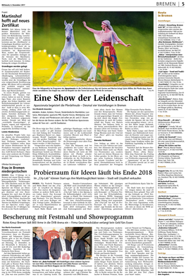 Eine Show Der Leidenschaft