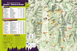 Télécharger Le Plan Des Randonnées Ambert Crêtes Du Forez
