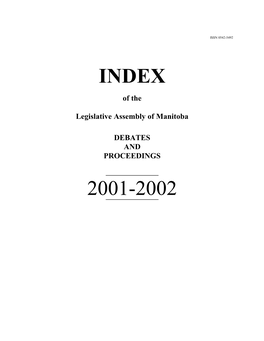 Index 2001-2002