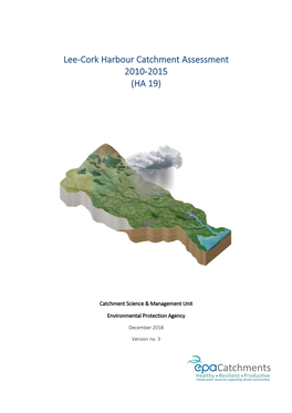 Lee-Cork Harbour Catchment Assessment 2010-2015 (HA 19)