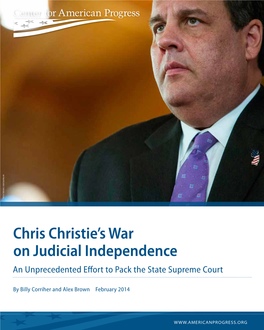 Chris Christie's War on Judicial Independence