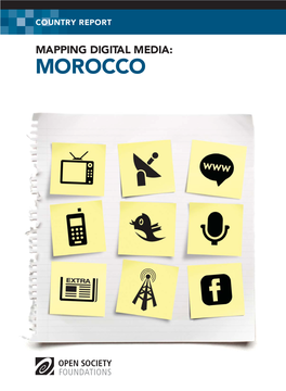 MOROCCO Mapping Digital Media: Morocco