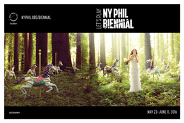 NY PHIL BIENNIAL Newspaper