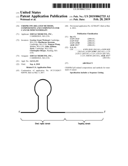 US 2019 / 0062735 A1 Welstead Et Al