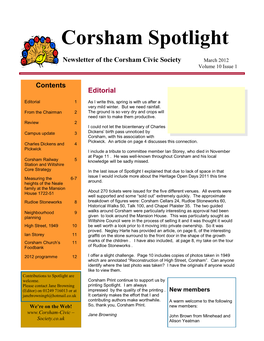 Corsham Spotlight