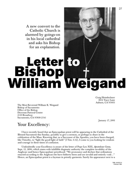 Letter to Bishop Weigand.Qxd