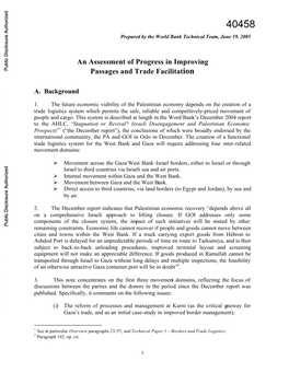 World Bank Document