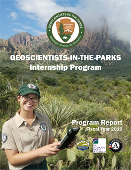 GEOSCIENTISTS-IN-THE-PARKS Internship Program